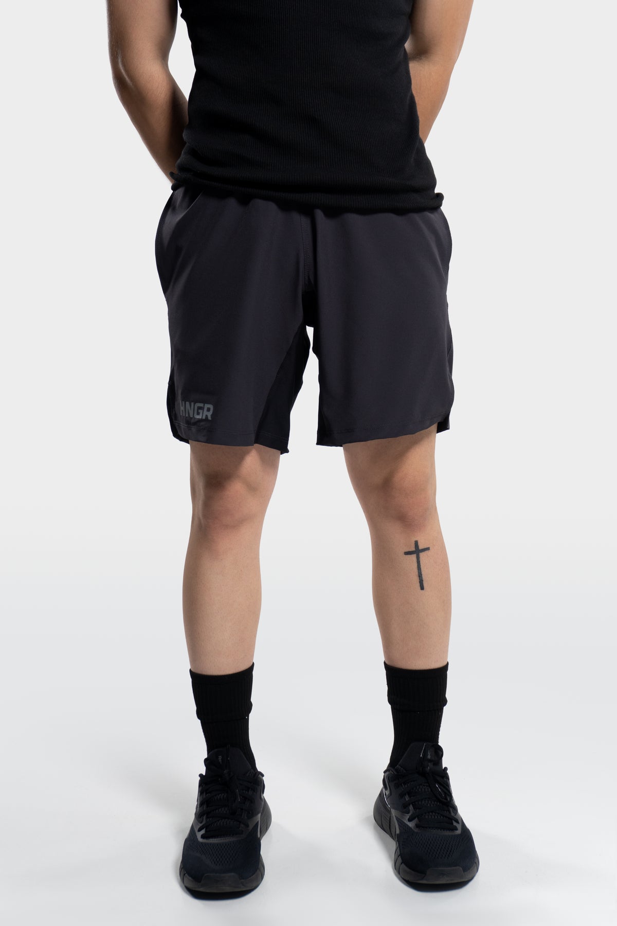 TRAINING SHORTS - H-001 (Gunmetal Grey)