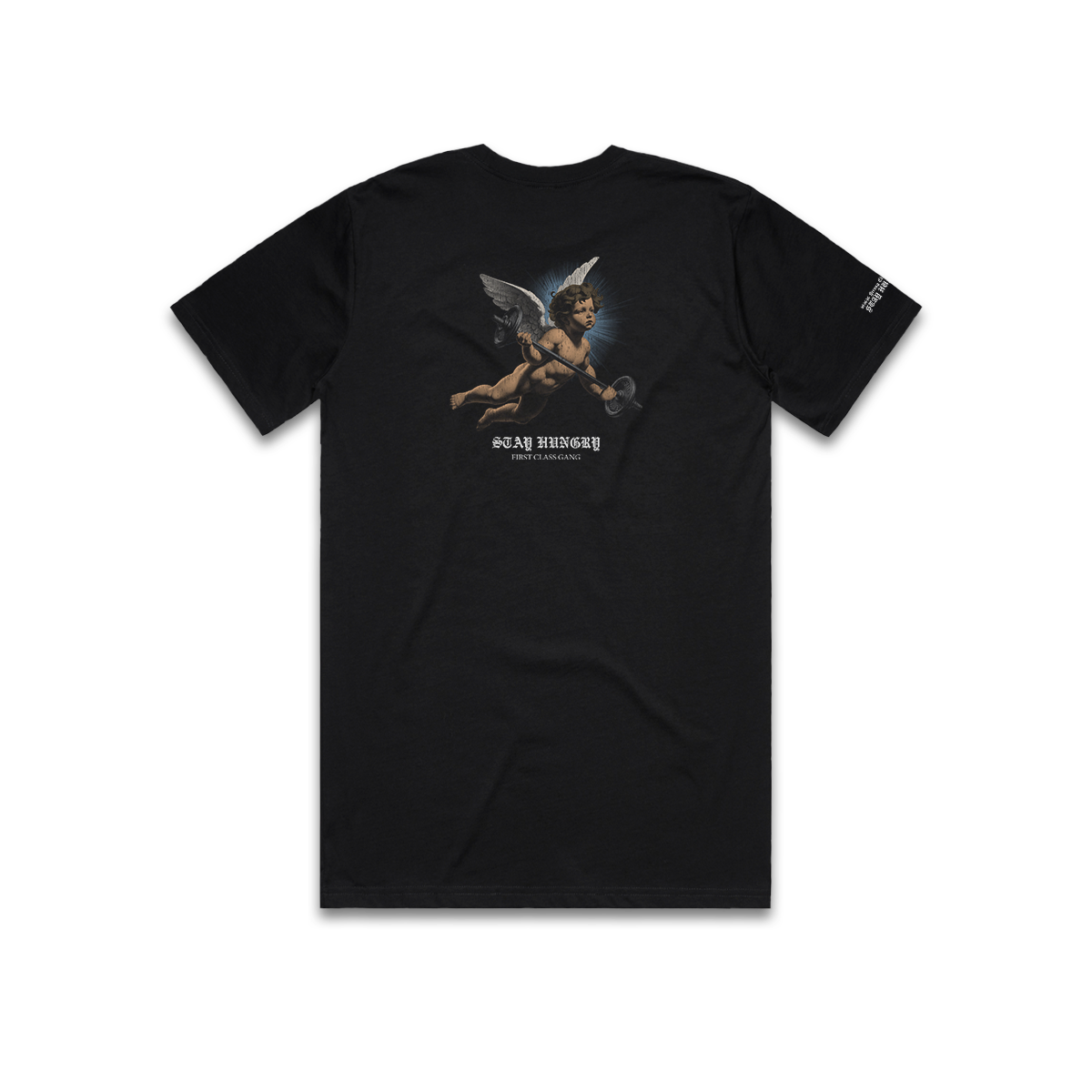 JESUS IS MY SPOTTER - Premium Regular Tee (Black)