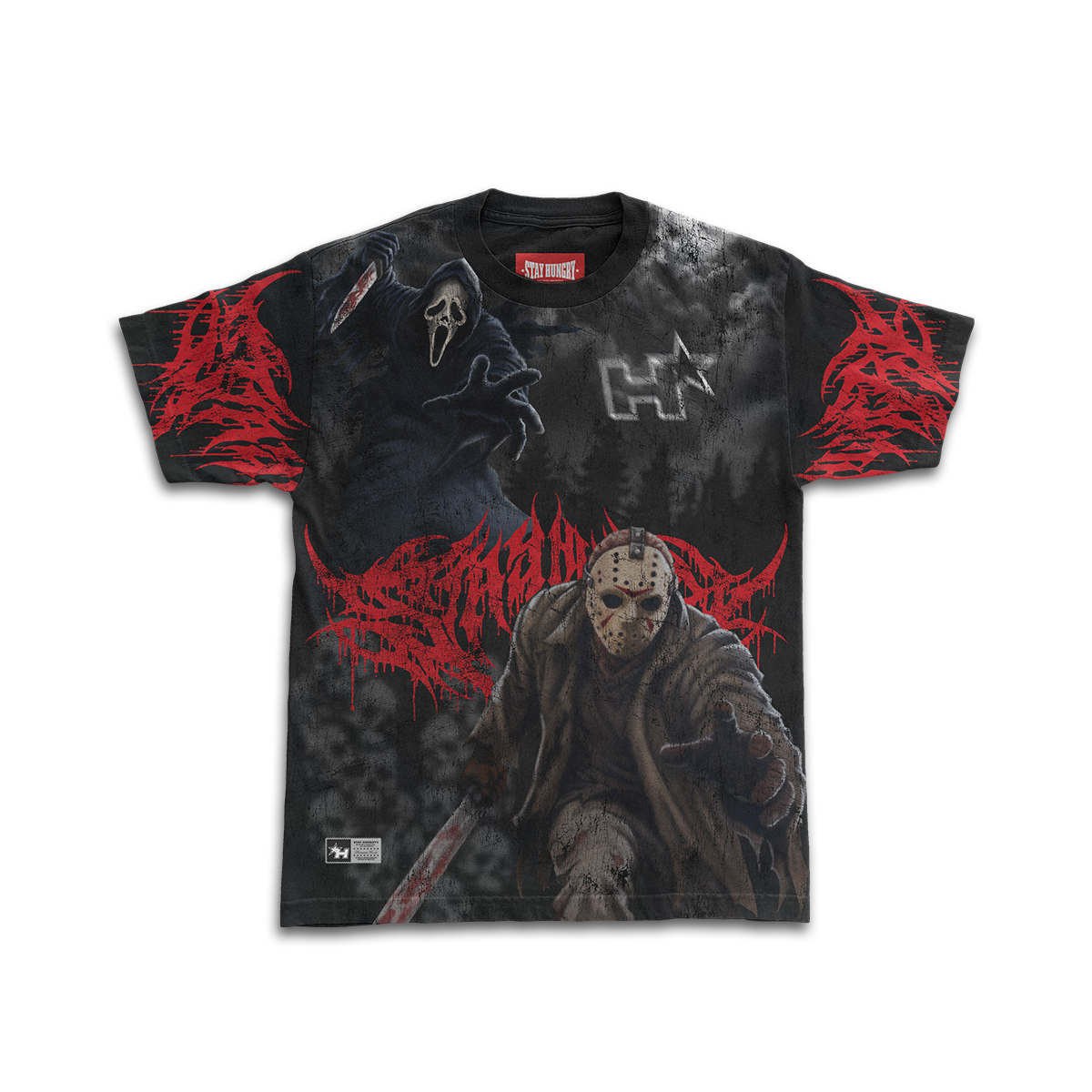 NO REST IN PEACE - MORE HUNGER, MORE MURDER - Premium Pump Cover (HEAVYWEIGHT - Black)