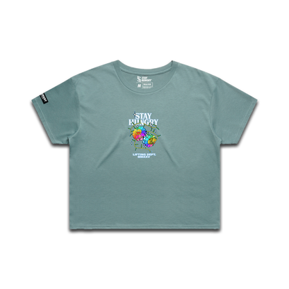 GROW UP - Premium Crop Top (Mineral)