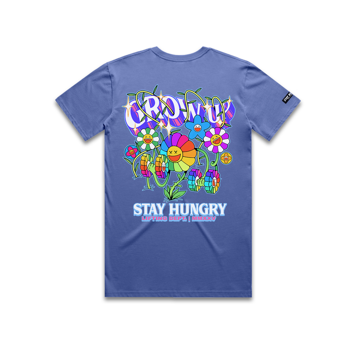 GROW UP - Premium Regular Tee (Lapis)