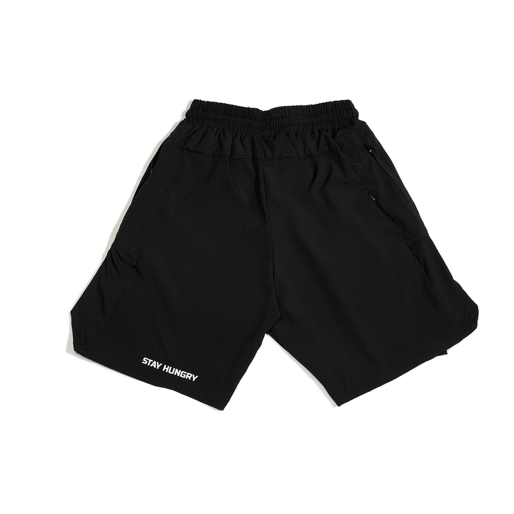 TRAINING SHORTS - H-002 (Black)