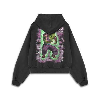 SAIYAN LEGACY - GUARDIAN - Premium Oversize Hoodie (HEAVYWEIGHT - Black)