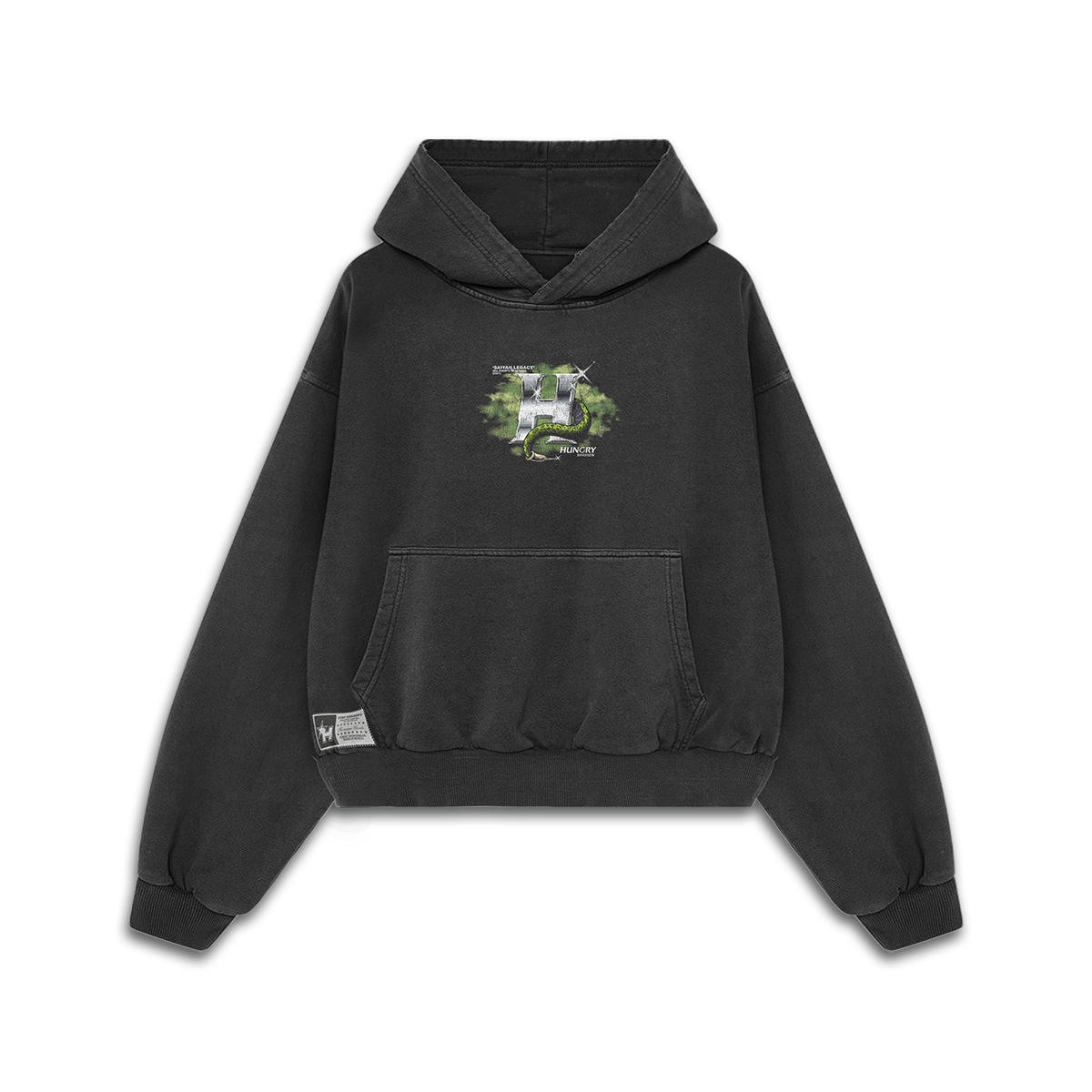 SAIYAN LEGACY - PERFECTION - Premium Oversize Hoodie (HEAVYWEIGHT - Black)