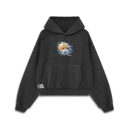 SAIYAN LEGACY - AWAKENING - Premium Oversize Hoodie (HEAVYWEIGHT - Black)