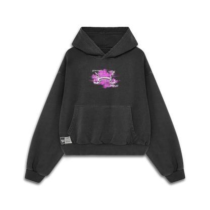 SAIYAN LEGACY - CHAOS - Premium Oversize Hoodie (HEAVYWEIGHT - Black)