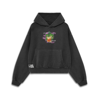 SAIYAN LEGACY - GUARDIAN - Premium Oversize Hoodie (HEAVYWEIGHT - Black)