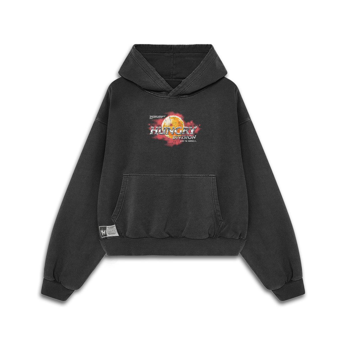 SAIYAN LEGACY - CORRUPTION - Premium Oversize Hoodie (HEAVYWEIGHT - Black)