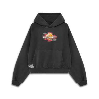 SAIYAN LEGACY - CORRUPTION - Premium Oversize Hoodie (HEAVYWEIGHT - Black)