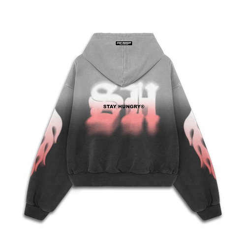 AUTHORITY - Premium Oversize Hoodie (HEAVYWEIGHT - Sun Faded Black)
