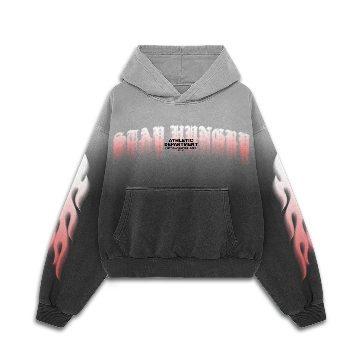 AUTHORITY - Premium Oversize Hoodie (HEAVYWEIGHT - Sun Faded Black)