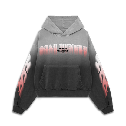 AUTHORITY - Premium Oversize Hoodie (HEAVYWEIGHT - Sun Faded Black)