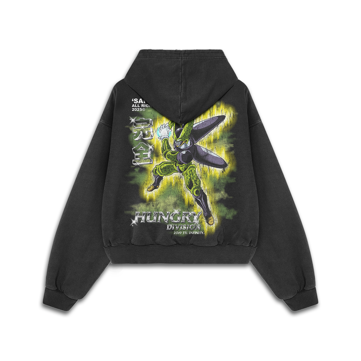 SAIYAN LEGACY - PERFECTION - Premium Oversize Hoodie (HEAVYWEIGHT - Black)