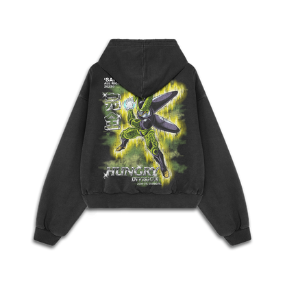 SAIYAN LEGACY - PERFECTION - Premium Oversize Hoodie (HEAVYWEIGHT - Black)