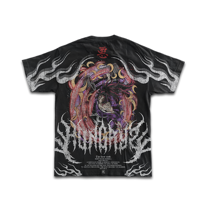 PREVENTA - KIMETSU NO BARBELL - THE FIRST RANK - Premium Oversize Tee (HEAVYWEIGHT - Black)
