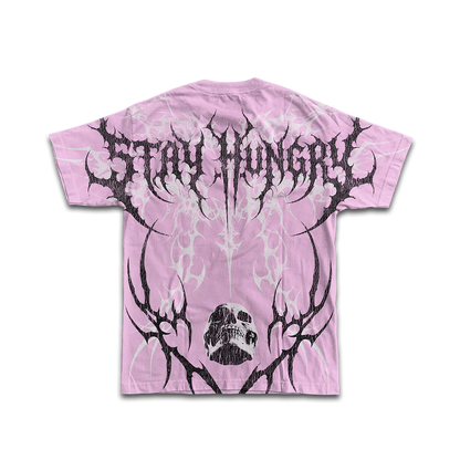 PREVENTA - BLACKLINE - Premium Oversize Tee (HEAVYWEIGHT - Pink/Black)