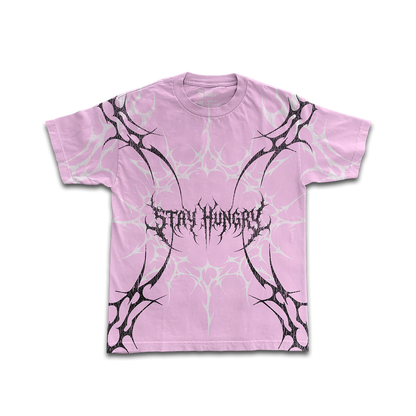 PREVENTA - BLACKLINE - Premium Oversize Tee (HEAVYWEIGHT - Pink/Black)