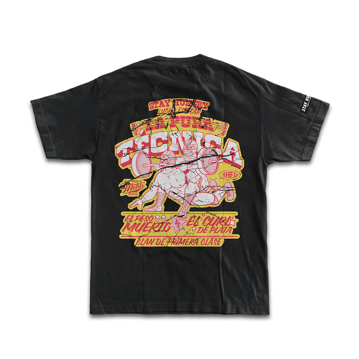 LA PURA TÉCNICA - Premium Oversize Tee (HEAVYWEIGHT - Black)