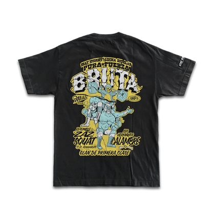 PURA FUERZA BRUTA - Premium Oversize Tee (HEAVYWEIGHT - Black)