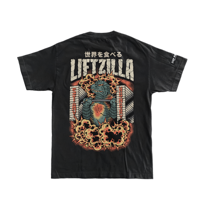LIFTZILLA - Premium Oversize Tee (HEAVYWEIGHT - Black)