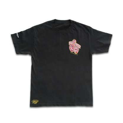 LA PURA TÉCNICA - Premium Oversize Tee (HEAVYWEIGHT - Black)