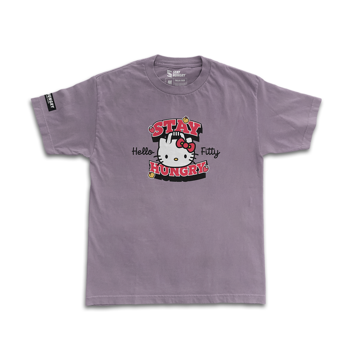 PREVENTA - HELLO FITTY - Premium Oversize Tee (HEAVYWEIGHT - Lilac)