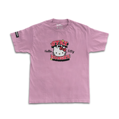PREVENTA - HELLO FITTY - Premium Oversize Tee (HEAVYWEIGHT - Pink)