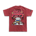 HELLO FITTY - Premium Oversize Tee (HEAVYWEIGHT - Red)