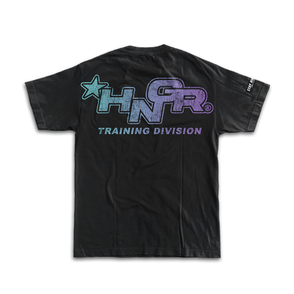 HNGR TRAINING DIVISION - Premium Oversize Tee (HEAVYWEIGHT - Black)