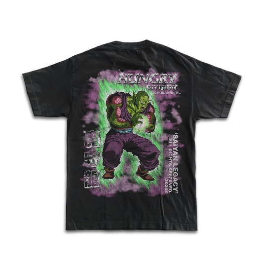 SAIYAN LEGACY - GUARDIAN - Premium Oversize Tee (HEAVYWEIGHT - Black)