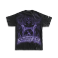 DOMINATION (Purple) - Premium Oversize Tee (HEAVYWEIGHT - Black)