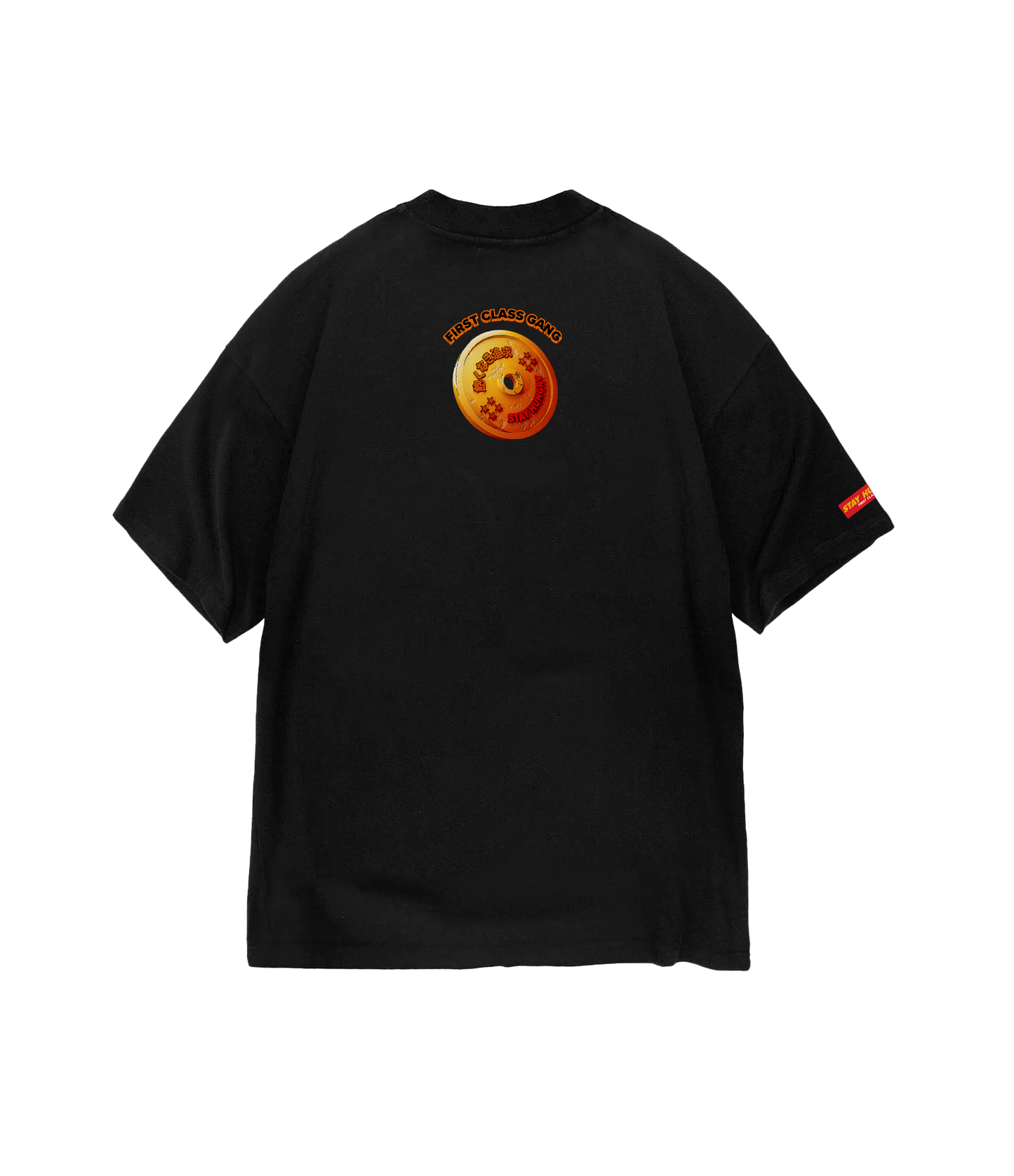 SHENLONG - 飽くなき追求 - Premium Oversize Tee (HEAVYWEIGHT - Black)