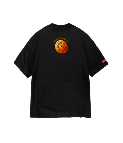 SHENLONG - 飽くなき追求 - Premium Oversize Tee (HEAVYWEIGHT - Black)