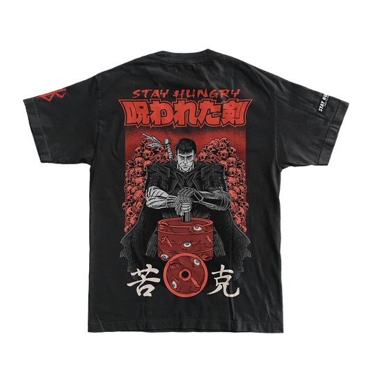 NOROWARETA KEN - Premium Oversize Tee (HEAVYWEIGHT - Black)