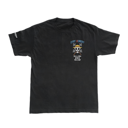 GOMU GOMU - Premium Oversize Tee (HEAVYWEIGHT - Black)