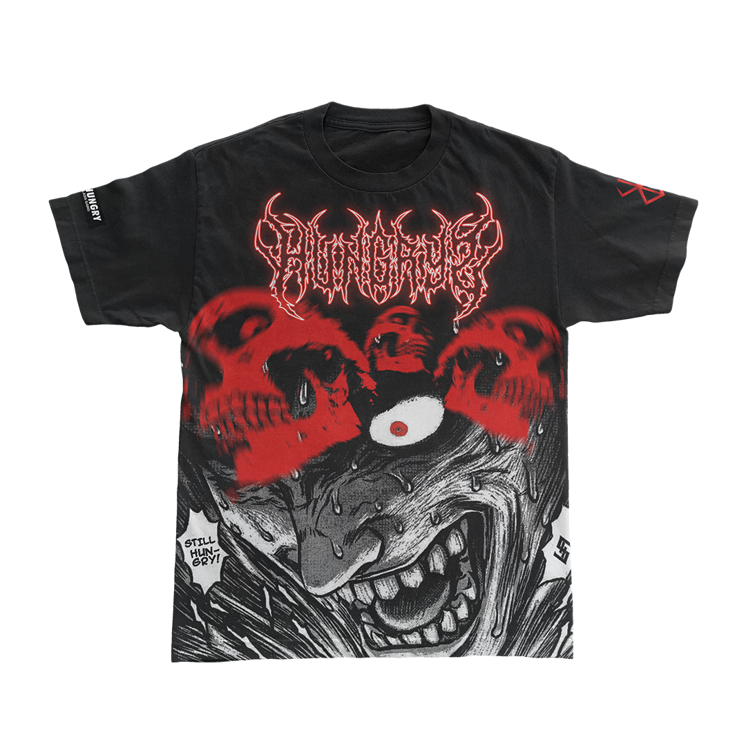GUTS ECLIPSED - Premium Oversize Tee (HEAVYWEIGHT - Black)