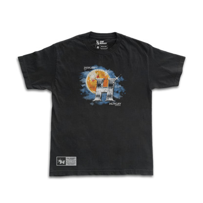 SAIYAN LEGACY - AWAKENING - Premium Oversize Tee (HEAVYWEIGHT - Black)