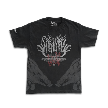 KIMETSU NO BARBELL - SPIRIT OF THE WILD - Premium Oversize Tee (HEAVYWEIGHT - Black)