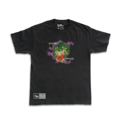 SAIYAN LEGACY - GUARDIAN - Premium Oversize Tee (HEAVYWEIGHT - Black)