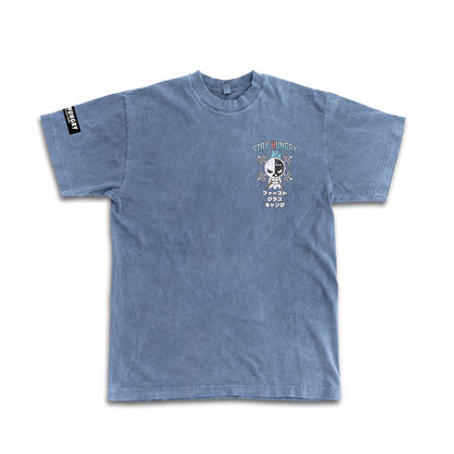 BF-37 - Premium Oversize Tee (HEAVYWEIGHT - Blue Pigment Dye)