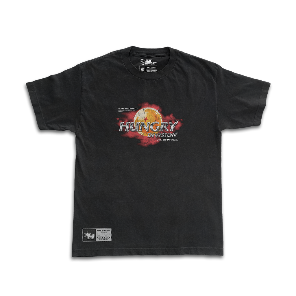 SAIYAN LEGACY - CORRUPTION - Premium Oversize Tee (HEAVYWEIGHT - Black)