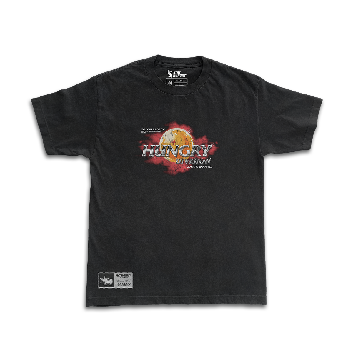 SAIYAN LEGACY - CORRUPTION - Premium Oversize Tee (HEAVYWEIGHT - Black)
