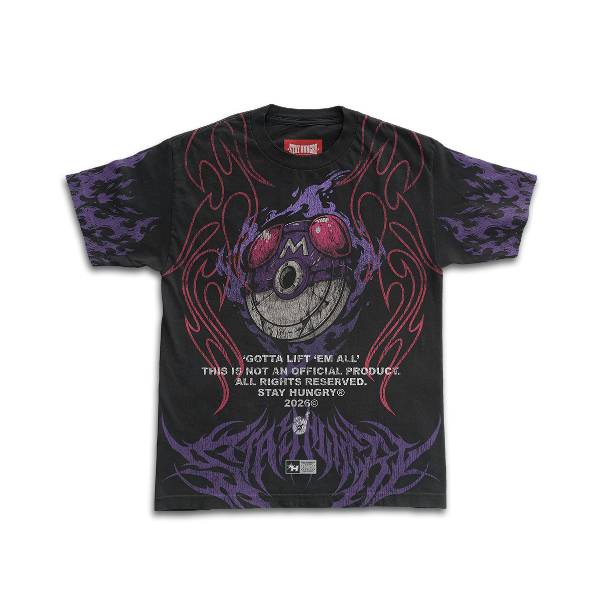 GOTTA LIFT 'EM ALL - GHOST 2.0 - Premium Pump Cover (HEAVYWEIGHT - Black)