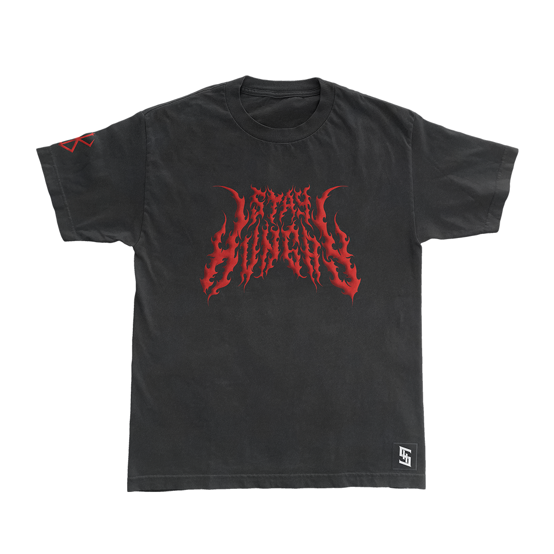BRUTALITY LOGO - Premium Oversize Tee (HEAVYWEIGHT - Black Carbon)