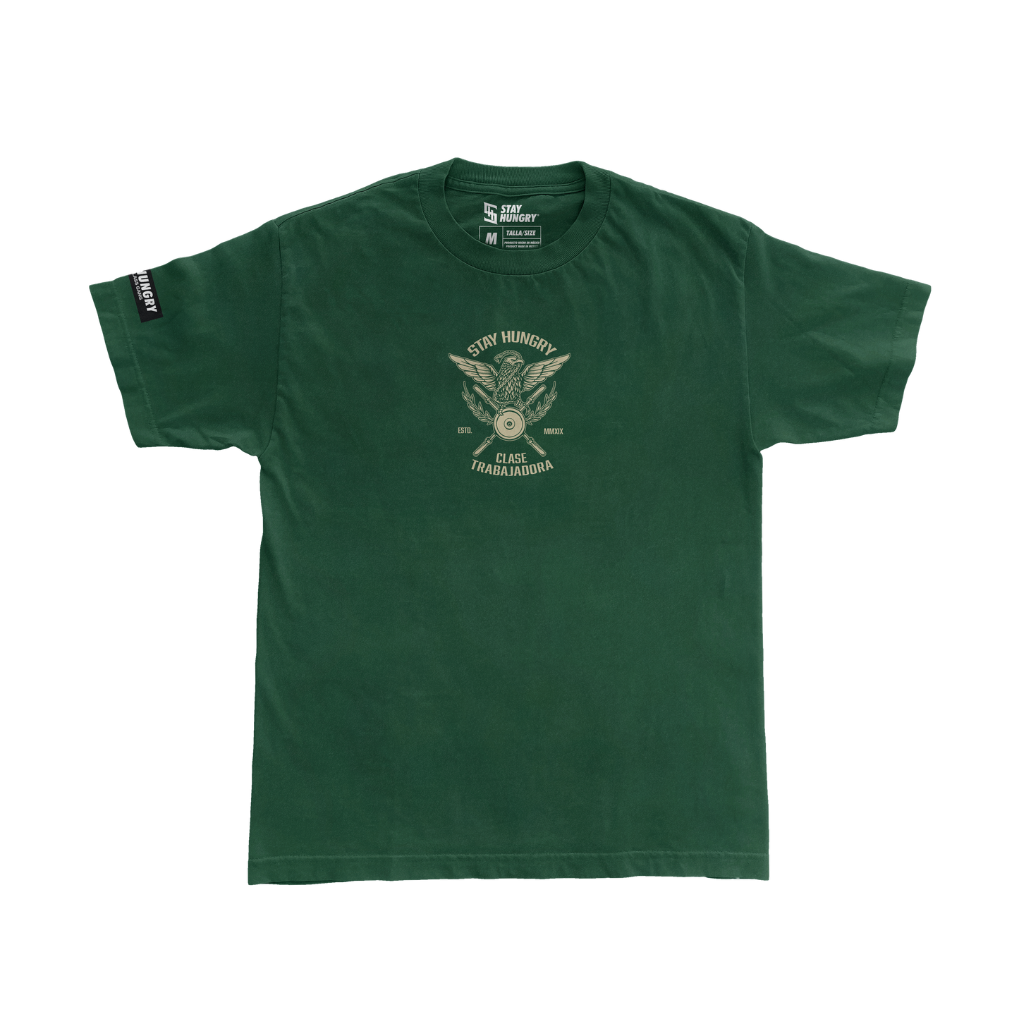 ESTAMOS MAMADOS MEXICANOS - Premium Oversize Tee (HEAVYWEIGHT - Forest Green)