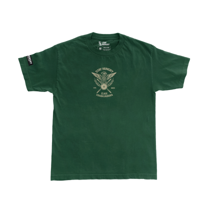 ESTAMOS MAMADOS MEXICANOS - Premium Oversize Tee (HEAVYWEIGHT - Forest Green)