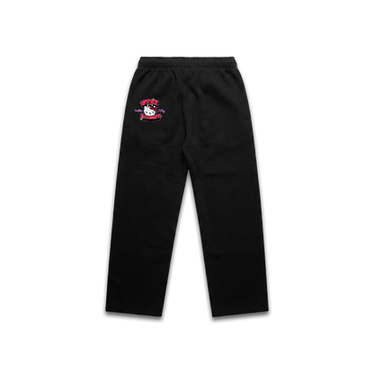 HELLO FITTY - Premium Oversize Pants (MIDWEIGHT - Black)
