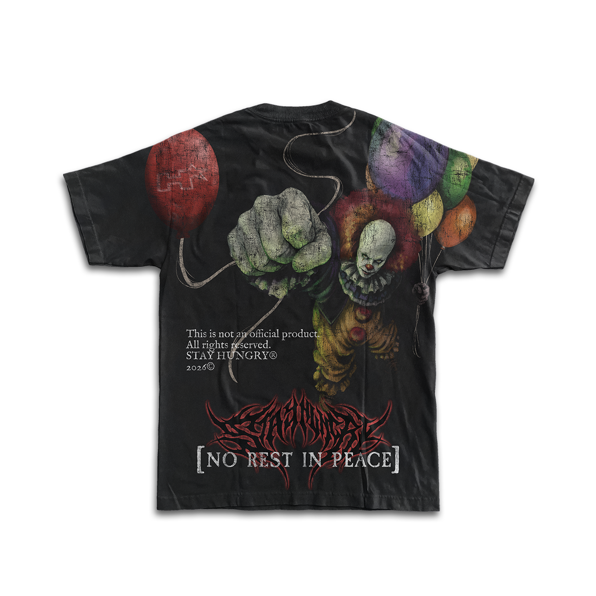 NO REST IN PEACE - RISING FROM BELOW - Premium Pump Cover (HEAVYWEIGHT - Black)