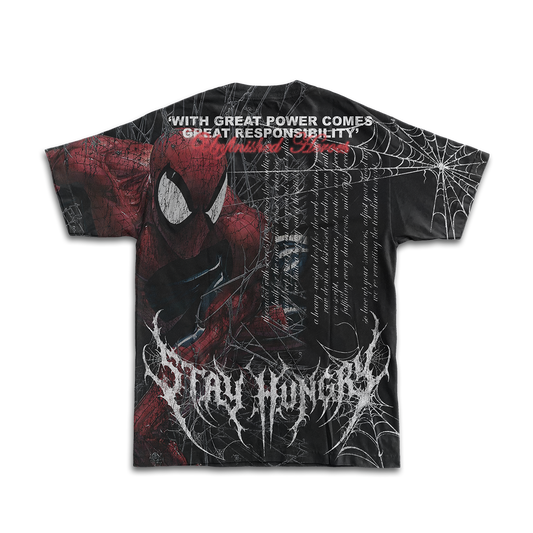 PREVENTA - UNFINISHED HEROES - UNFINISHED RESPONSIBILITY - Premium Oversize Tee (HEAVYWEIGHT - Black)