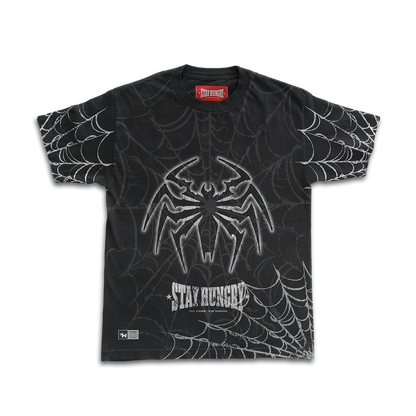 PREVENTA - UNFINISHED HEROES - UNFINISHED HUNGER - Premium Oversize Tee (HEAVYWEIGHT - Black)